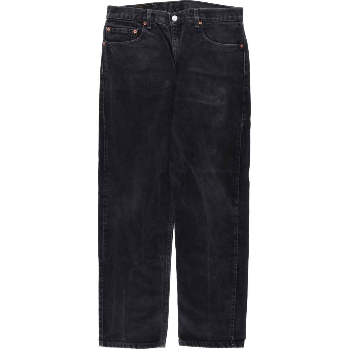 古着 00年代 リーバイス Levi's 505 REGULAR FIT STRAIGHT LEG ブラックデニム テーパードデニムパンツ メンズw34相当/eaa633257