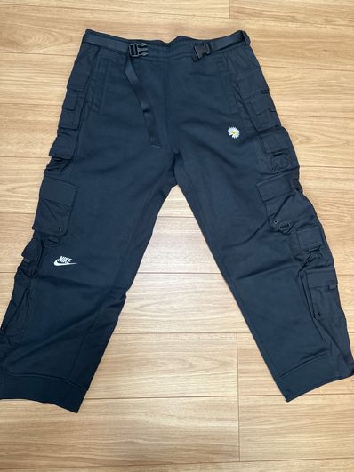 PEACEMINUSONE PMO x NIKE Wide Pants "Black" / G-DRAGON