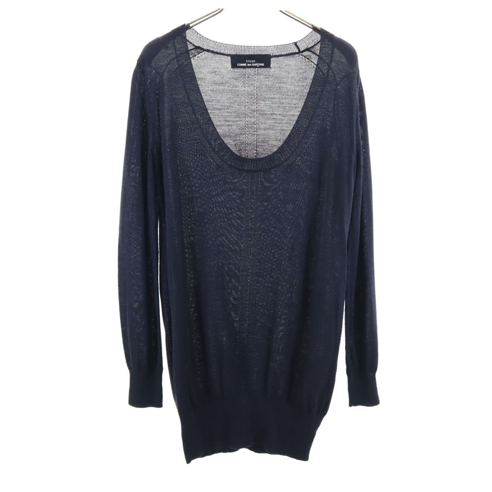tricot COMME des GARCONS トリココムデギャルソン 2010年 日本製 長袖 セーター ネイビー ニット