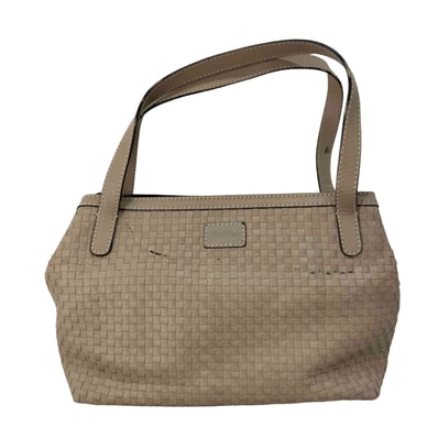 イントレチャート 編み込み ハンドバッグ【1142625945379】