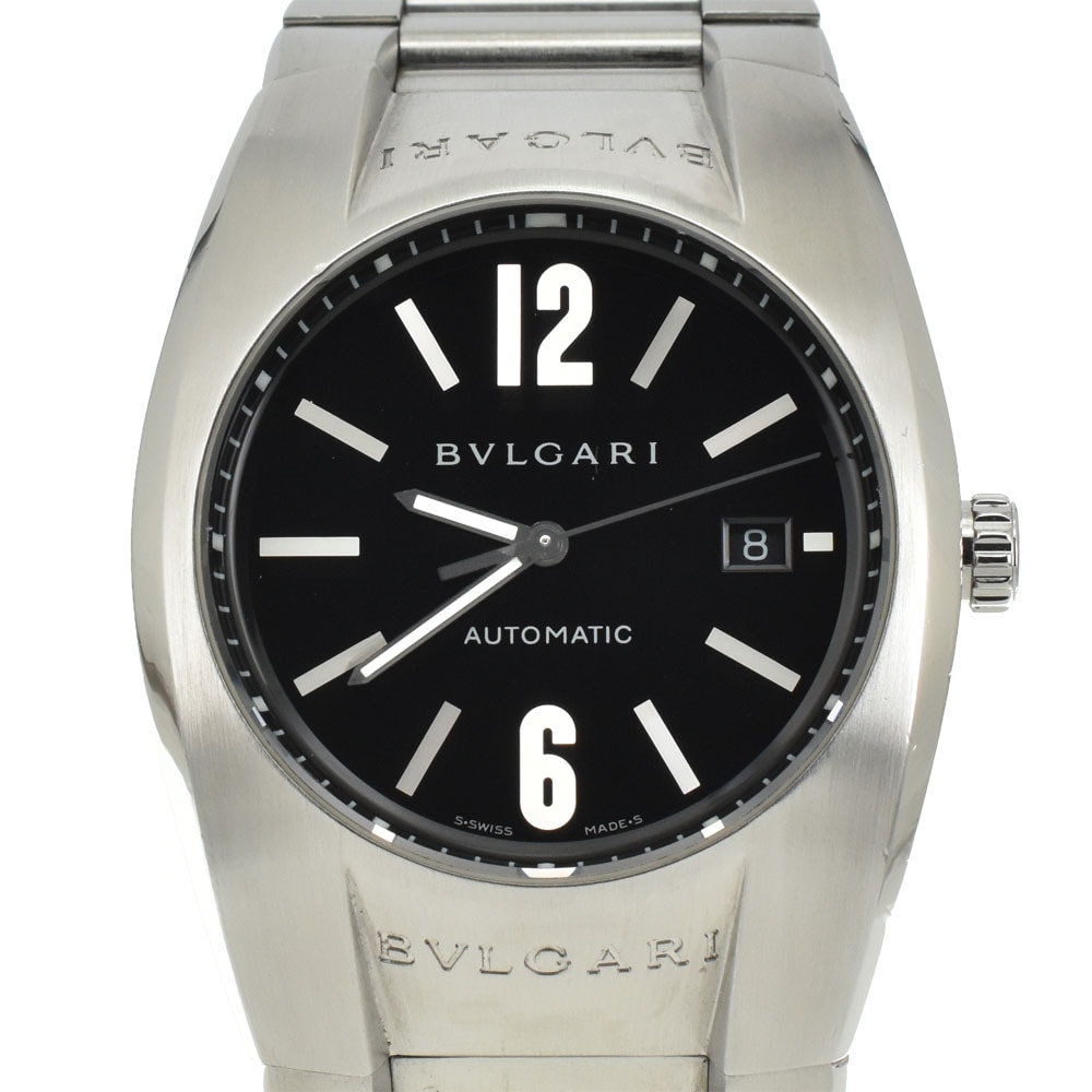 ブルガリ BVLGARI EG40S エルゴン デイト 自動巻き メンズ 良品 G#144546