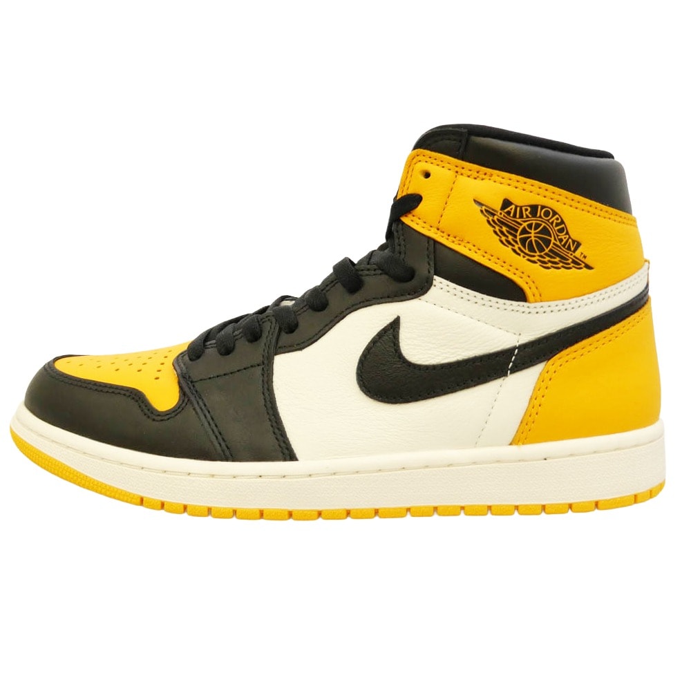 NIKE ナイキ 555088-711 Air Jordan 1 Retro High OG Taxi AJ1 エアジョーダン レトロ ハイ タクシー スニーカー【極上美品】【中古】