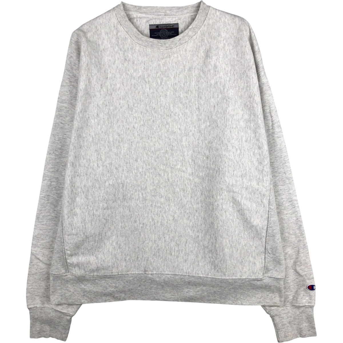 古着 00年代 チャンピオン Champion ORIGINAL REVERSE WEAVE オリジナルリバースウィーブ 目無し 無地 ブランクスウェットシャツ トレーナー メンズL相当/eaa598095