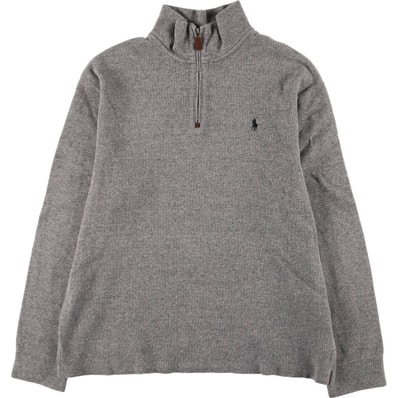古着 ラルフローレン Ralph Lauren POLO by Ralph Lauren ハーフジップスウェットシャツ トレーナー メンズL相当/eaa418848