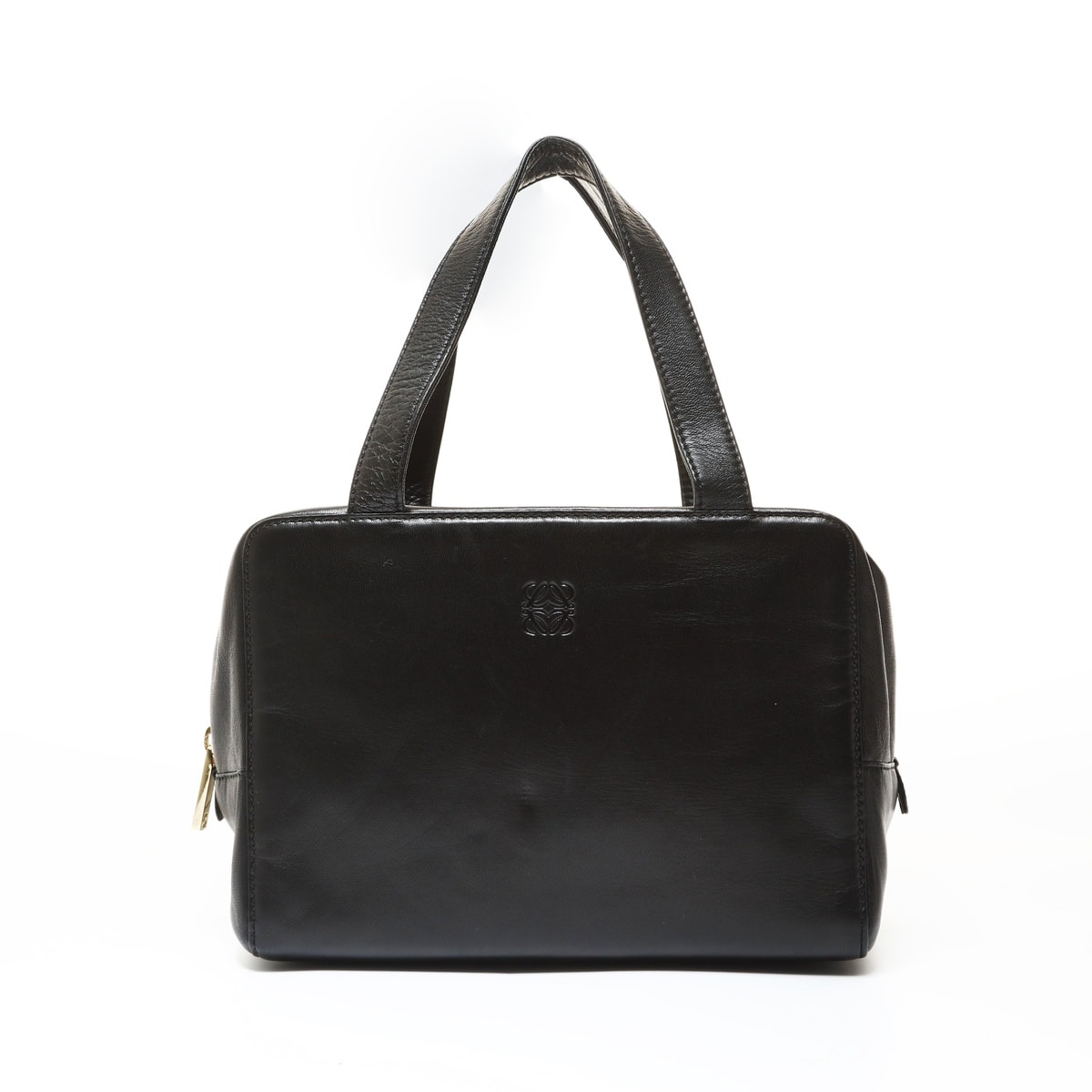ロエベ LOEWE アナグラム ナッパレザー ハンドバッグ【中古】