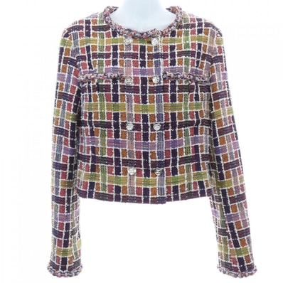 シャネル CHANEL METIERS D'ART P75234V66763 ノーカラージャケット