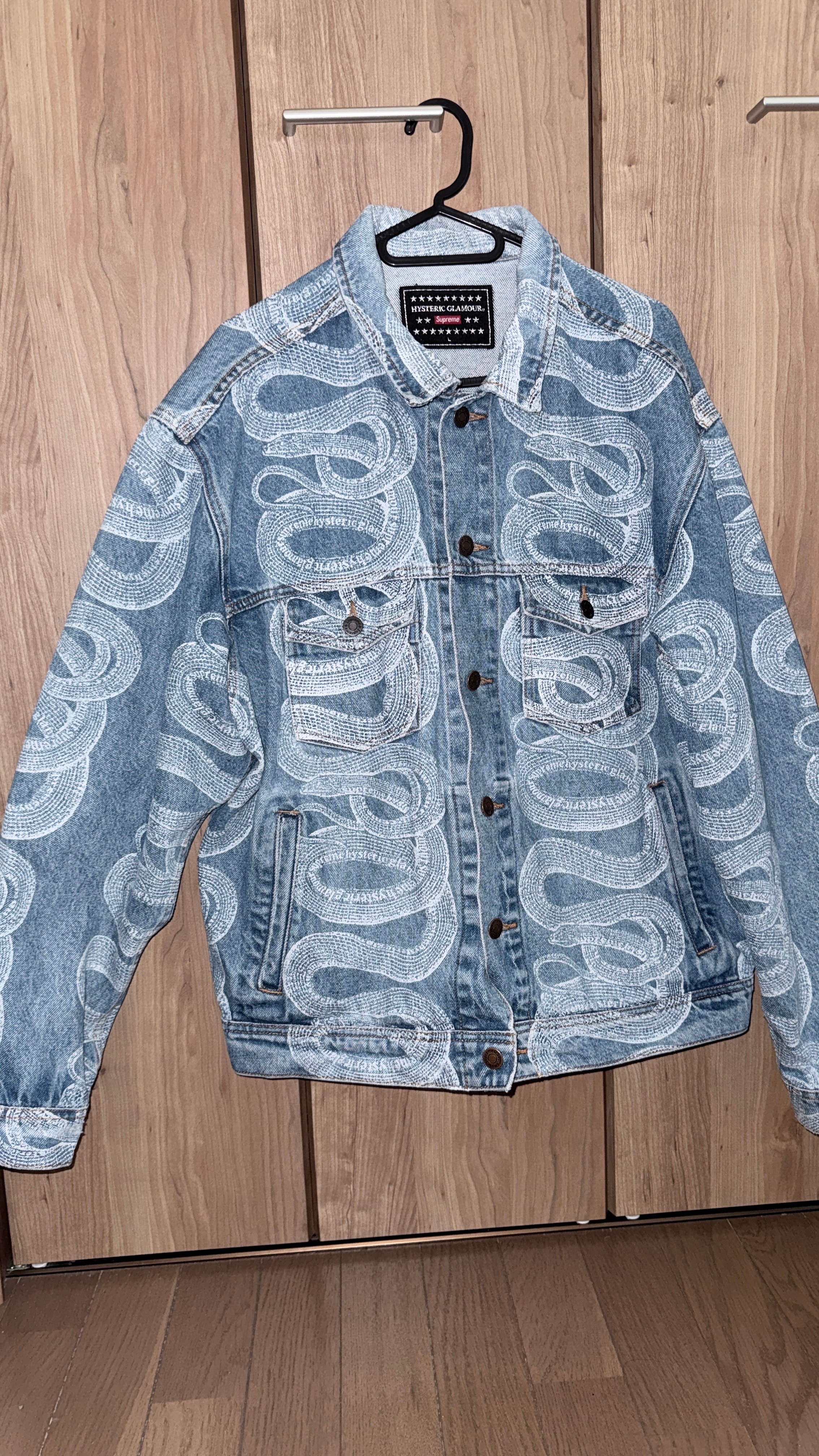 HYSTERIC GLAMOUR Flower Power Embroidered Jacket 