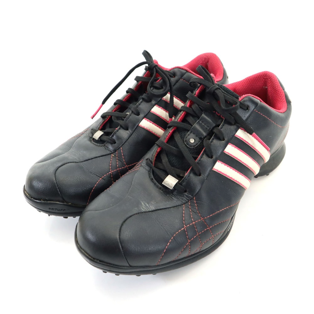 adidas アディダス ゴルフ シューズ 25 ブラック EVG 79 1003