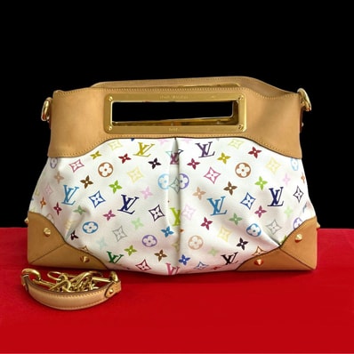 LOUIS VUITTON ルイヴィトン ジュディ GM モノグラム マルチカラー レザー PVC ショルダーバッグ マルチカラー
34245