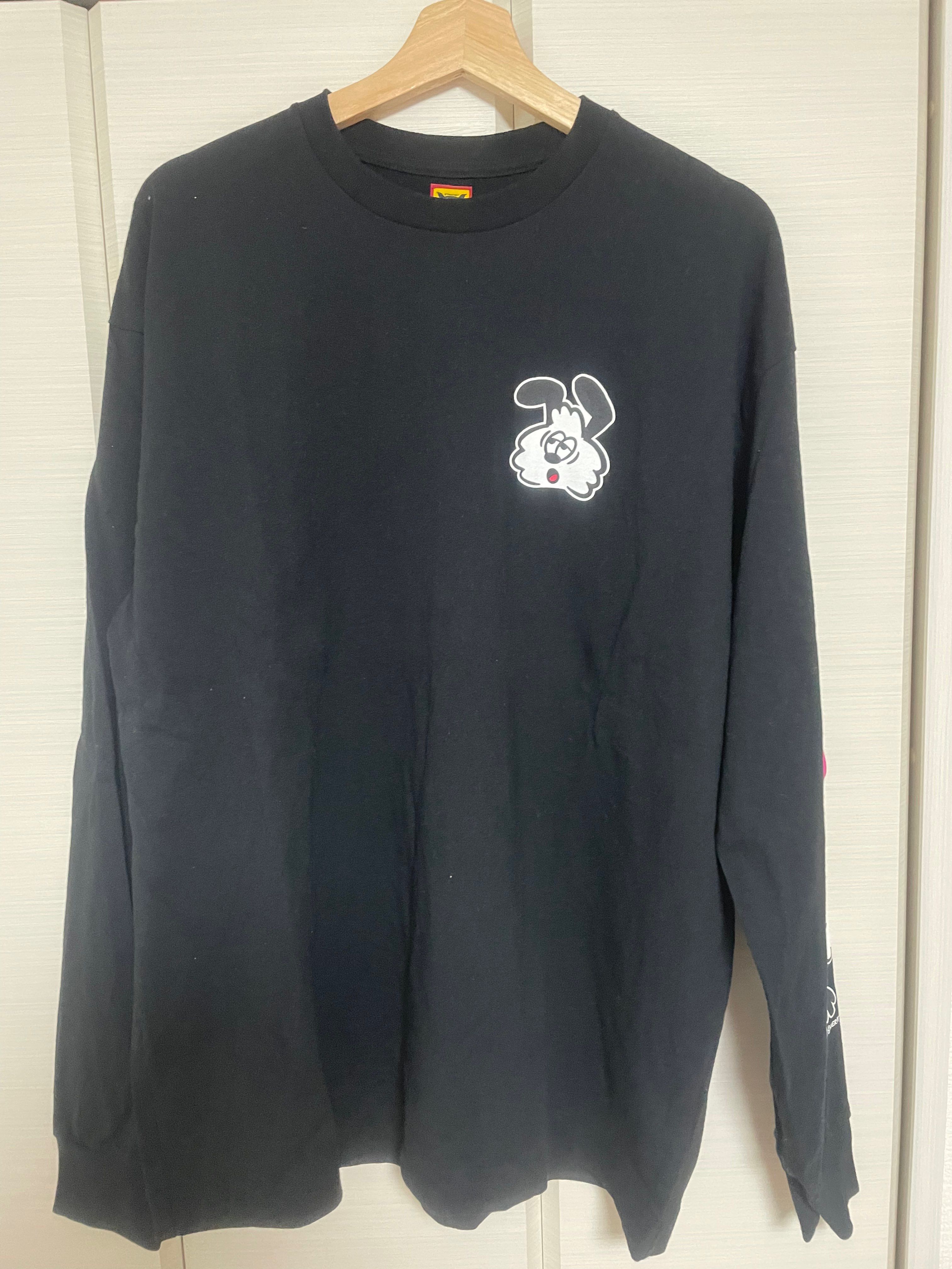 HUMAN MADE VICK LONG SLEEVE T-SHIRT "Black"