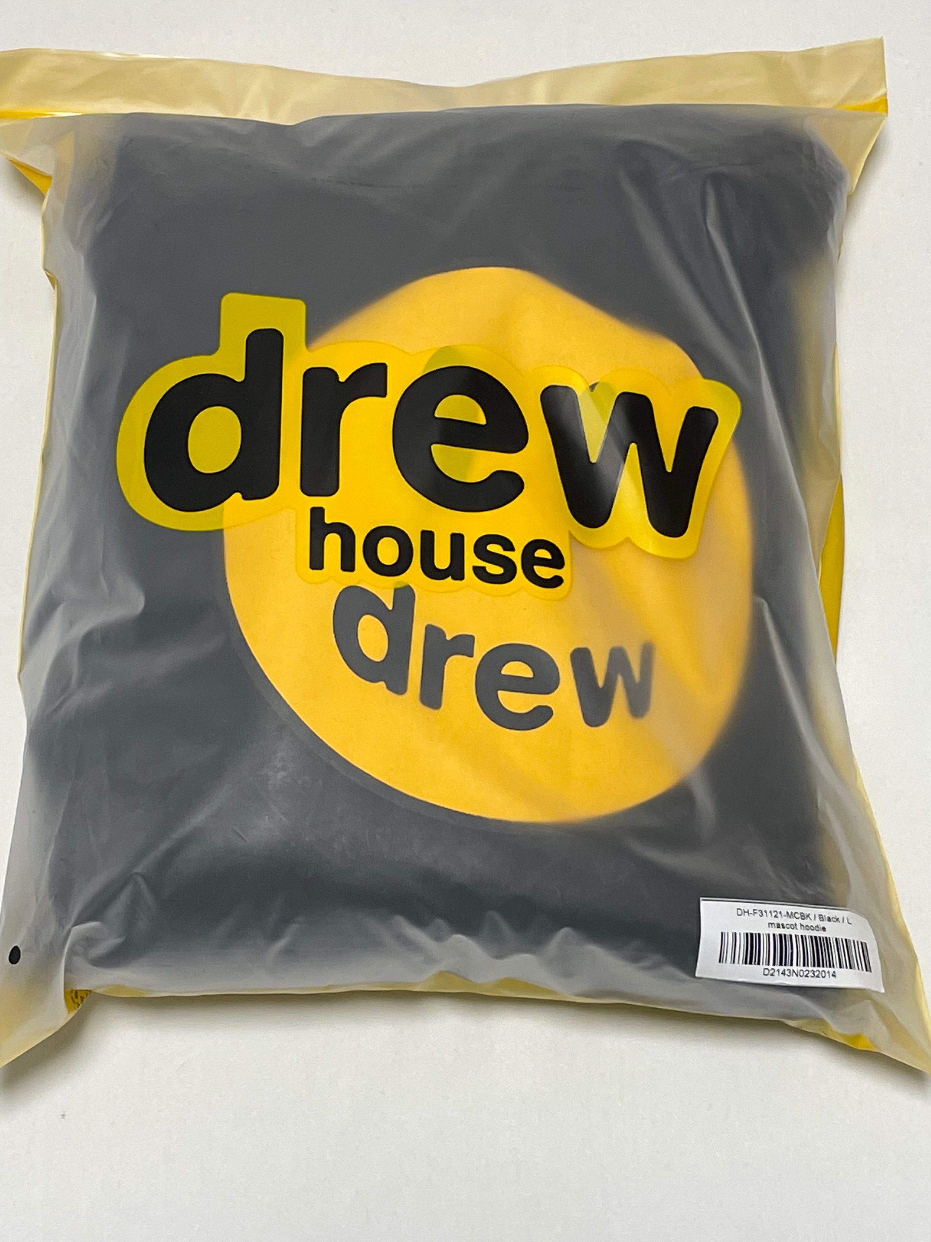 drew house mascot hoodie "Black"