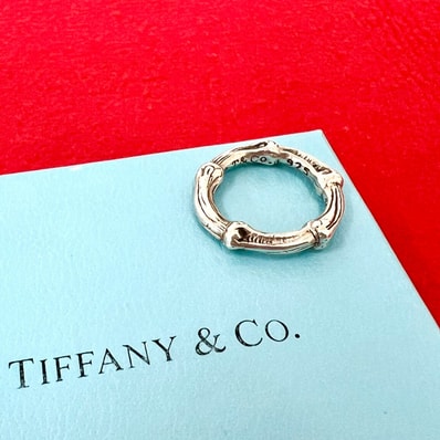 TIFFANY&Co. ティファニー バンブー リング シルバー925 リング・指輪 8号 シルバー
09826