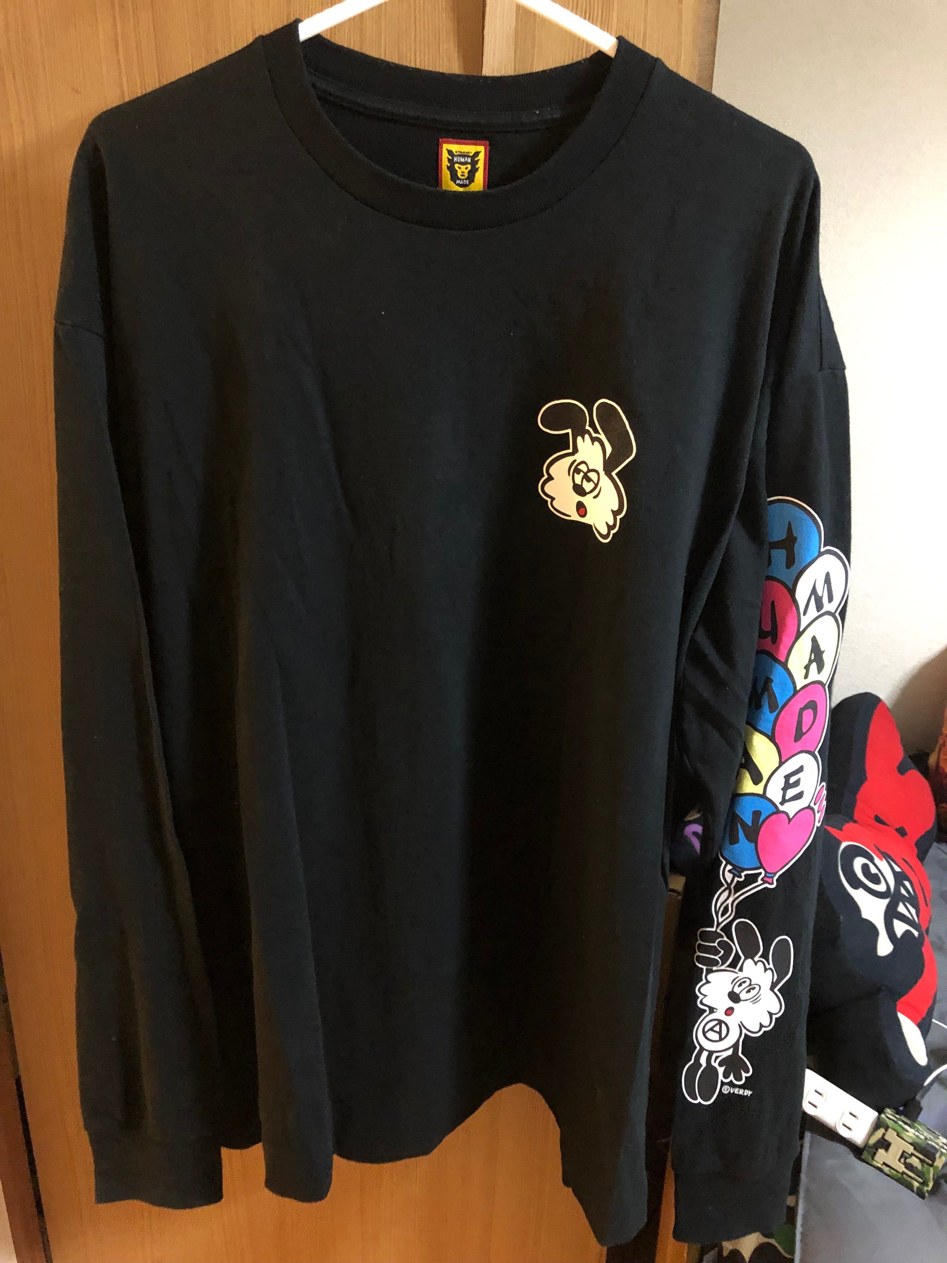 HUMAN MADE VICK LONG SLEEVE T-SHIRT "Black"
