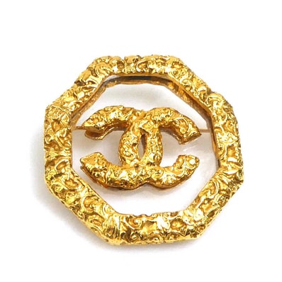 シャネル CHANEL ブローチ ココマーク メタル ゴールド レディース【中古】 e62093c