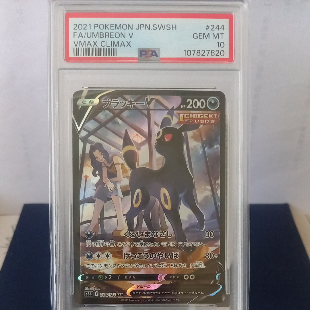 PSA10】ブラッキーV CSR[S8b 244/184](ハイクラスパック「VMAX