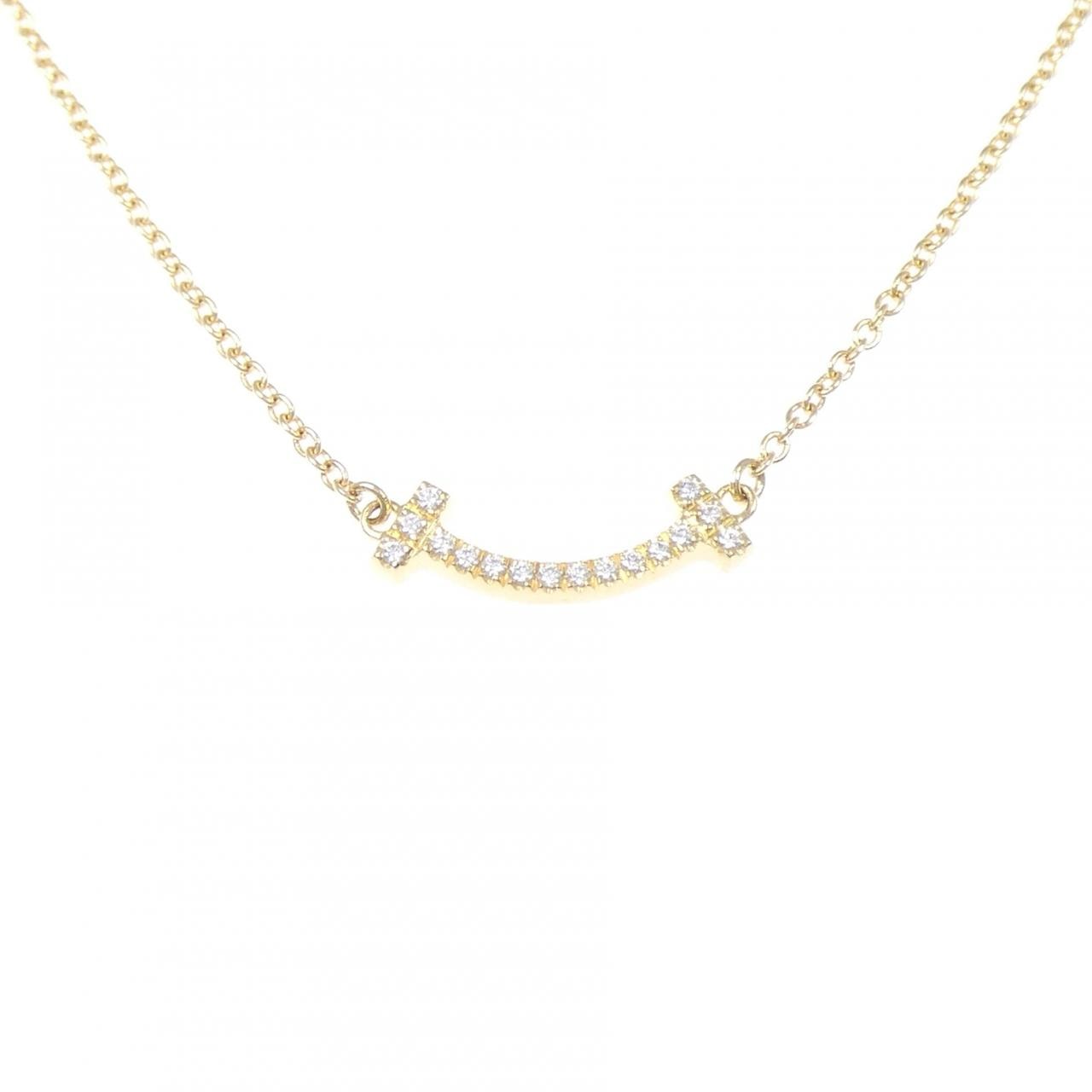 ティファニー Tスマイル ミニ ネックレス