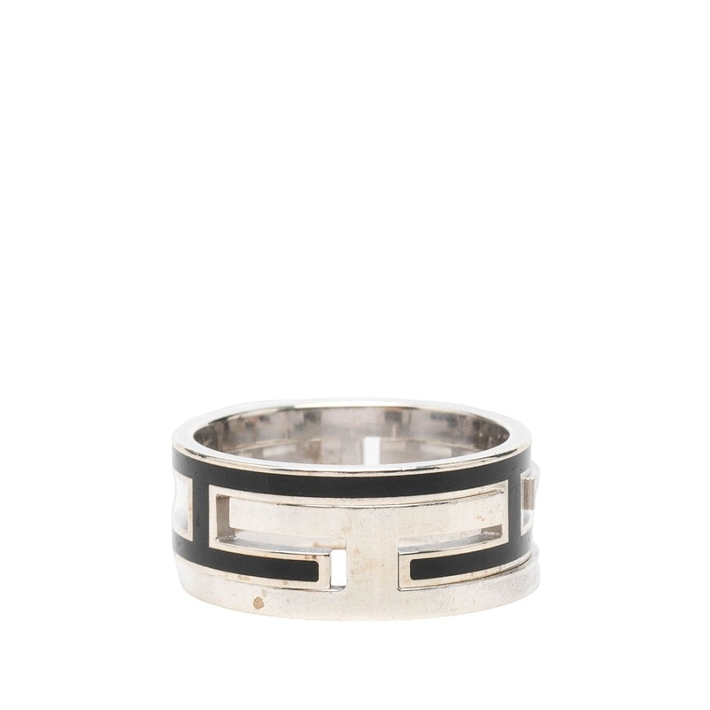 エルメス ムーブアッシュ リング 指輪 #62 SV925 シルバー メンズ HERMES 中古