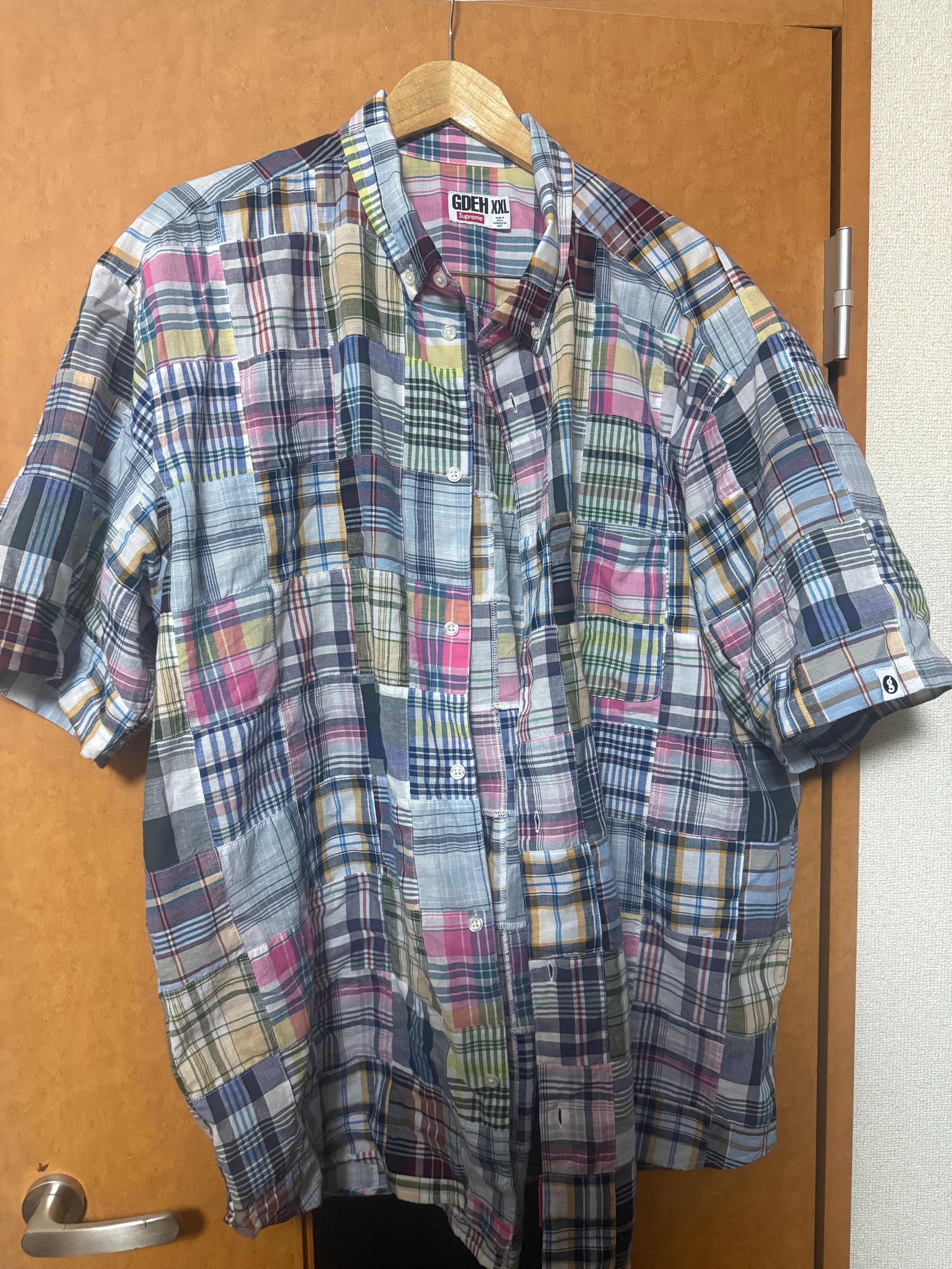Supreme x GOODENOUGH Patchwork S/S Shirt 
