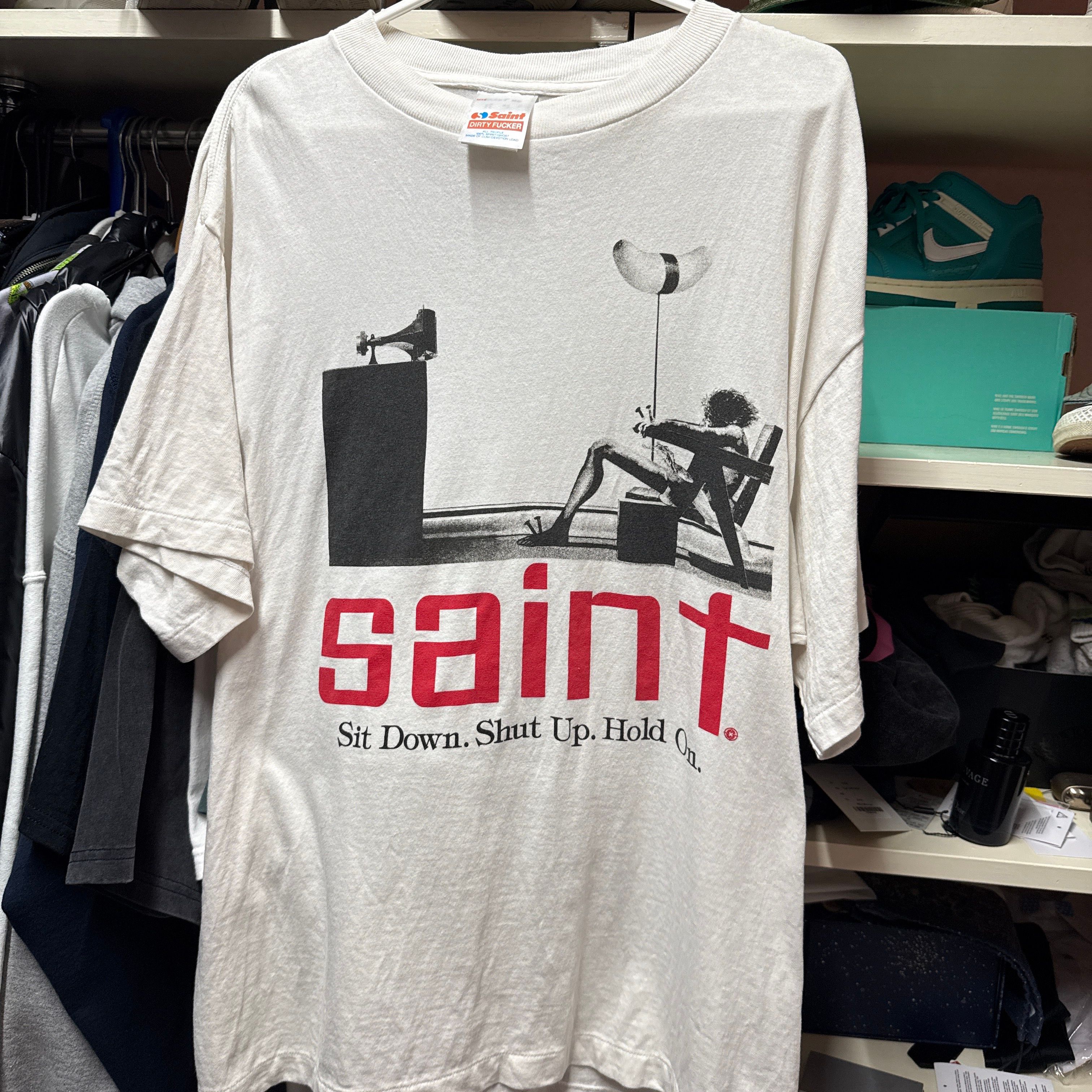 SAINT Mxxxxxx SS Tee/Saint "White"