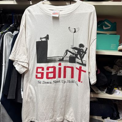 SAINT Mxxxxxx SS Tee/Saint "White"