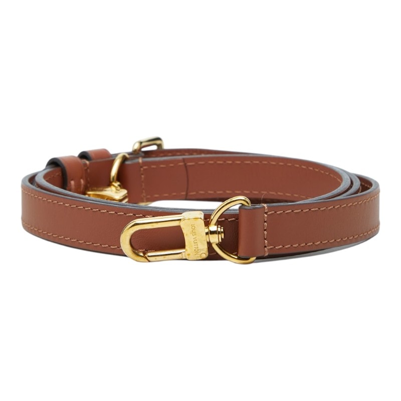 ルイ ヴィトン ショルダーストラップ ブラウン レザー レディース LOUIS VUITTON 中古