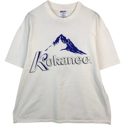 古着 90~00年代 ヘインズ Hanes Kokanee カコニー アドバタイジングTシャツ メンズXL相当/eaa636028
