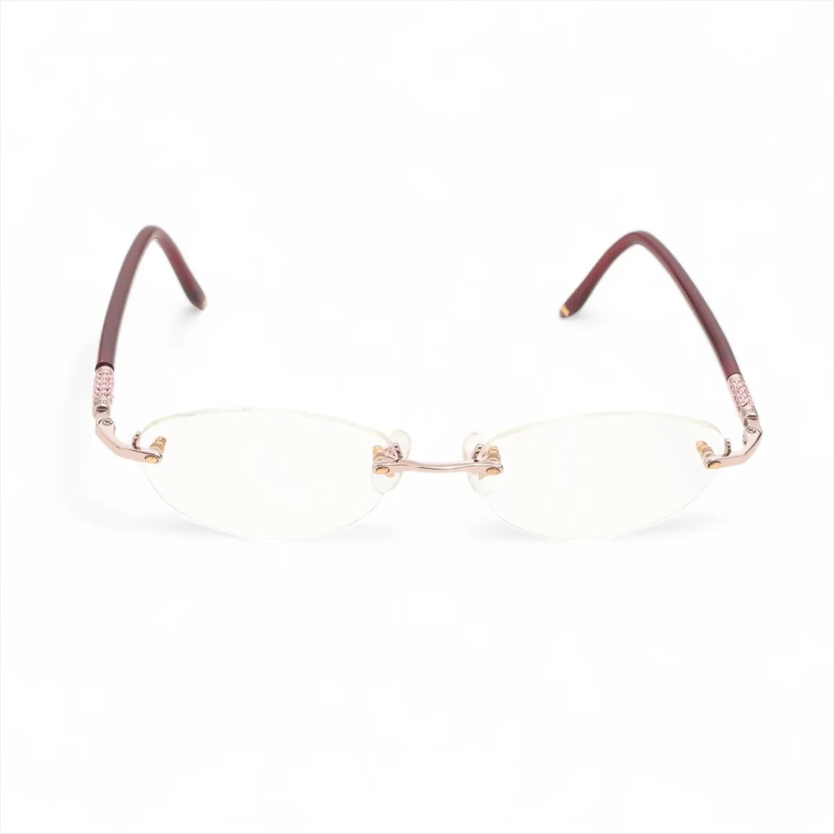 ■美品 セリーヌ リムレス 53□16-140メガネ
