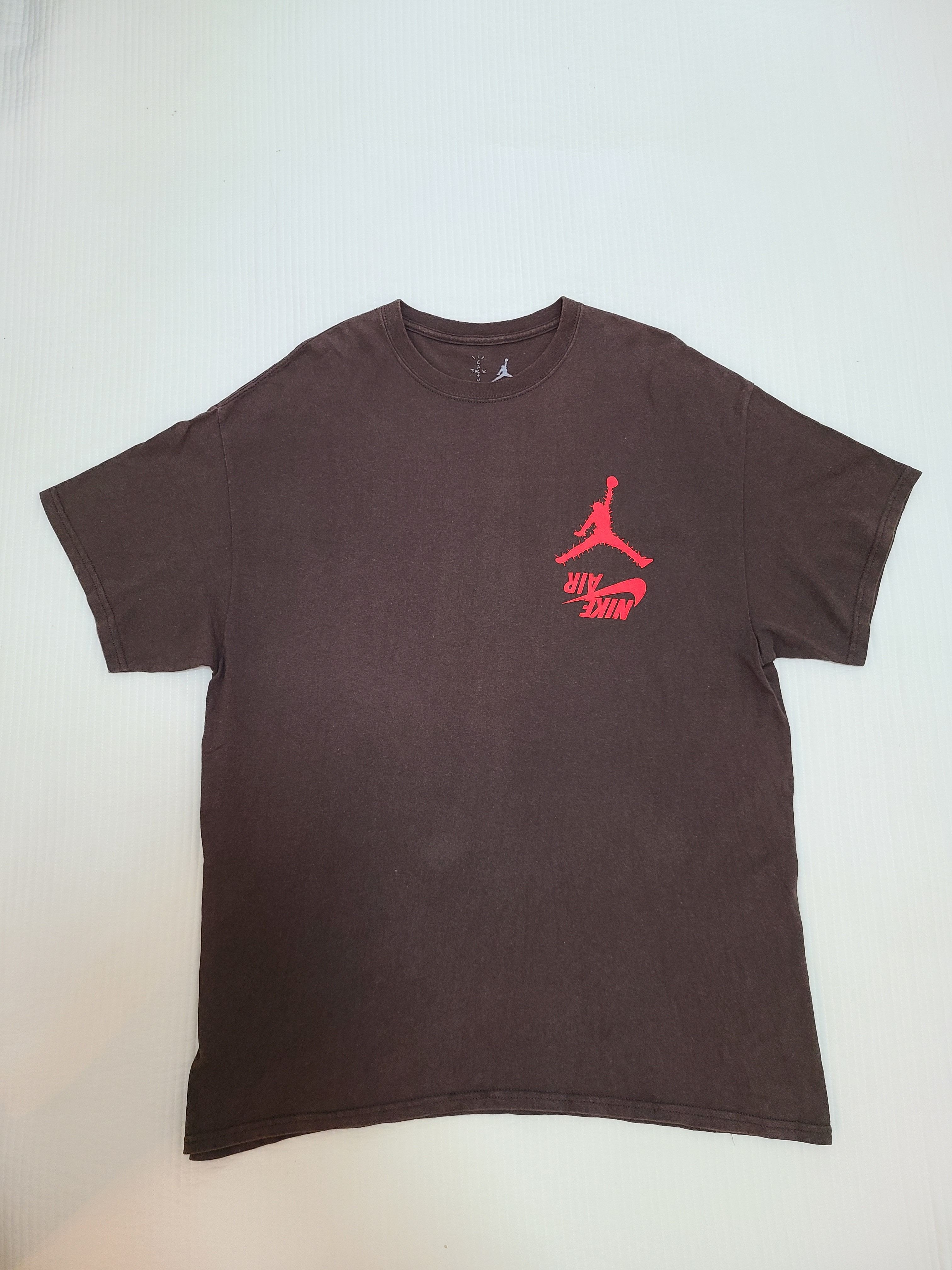 Air Jordan x Travis Cactus Jack Highest T Shirt "Brown"