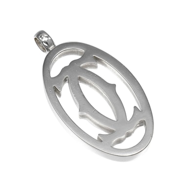 カルティエ 2C レディースペンダントトップ