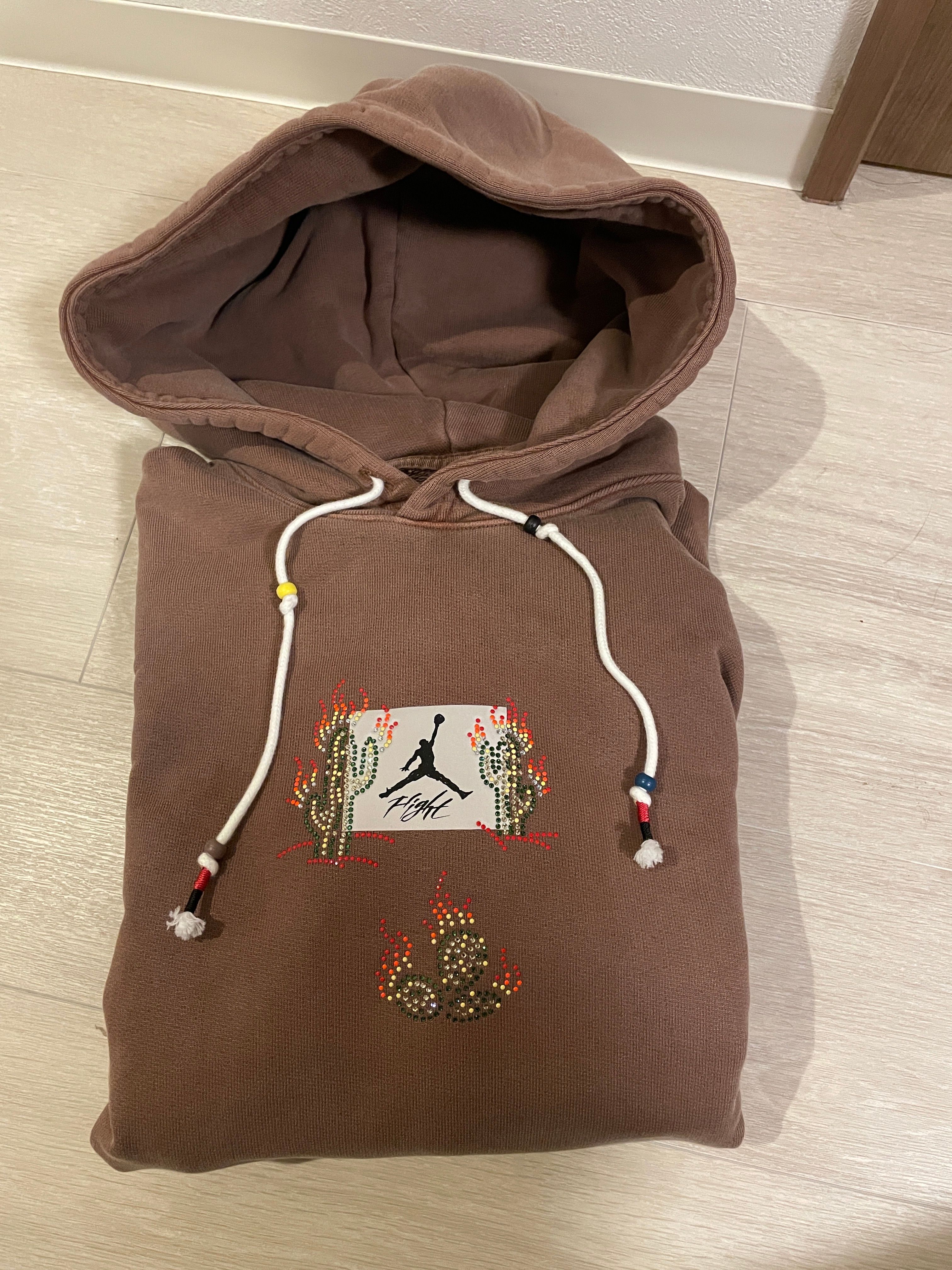 Travis Scott x Air Jordan Brand M J TS Hoodie "Archaeo Brown"