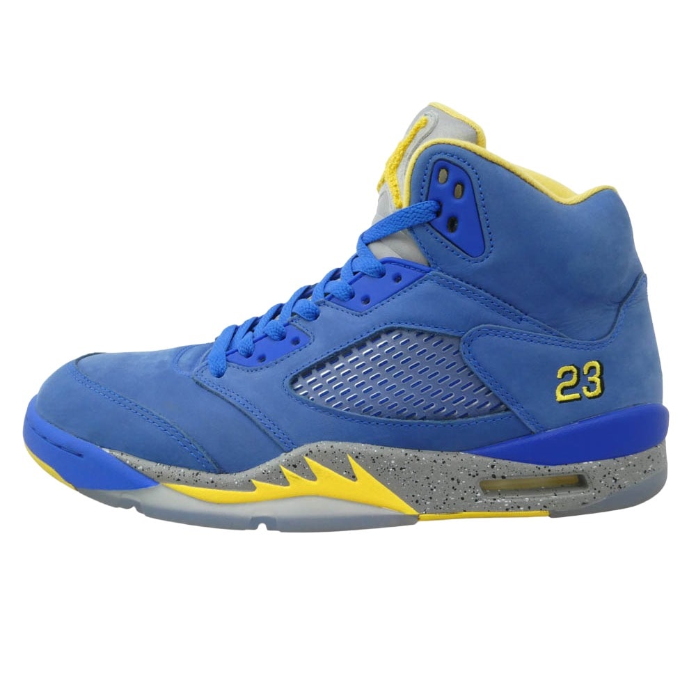 NIKE ナイキ スニーカー CD2720-400 Air Jordan 5 JSP Laney エアジョーダン5 JSP レイニー スニーカー ブルー系 29cm【中古】