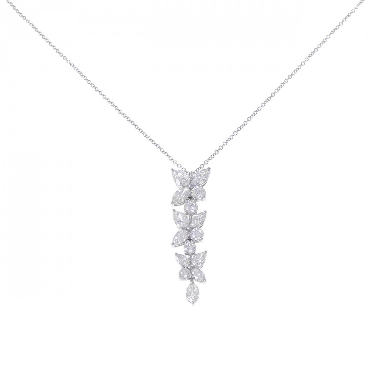 ティファニー ビクトリア ミックス クラスター ドロップ ネックレス