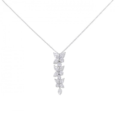 ティファニー ビクトリア ミックス クラスター ドロップ ネックレス