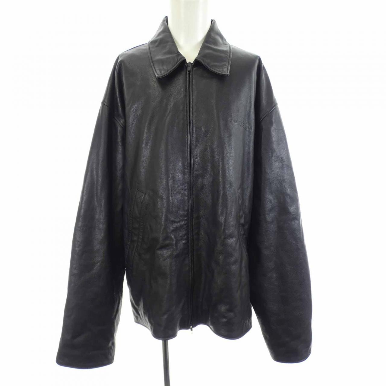 バレンシアガ BALENCIAGA GARDE ROBE 813464 TRS01 レザージャケット