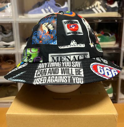 Supreme GORE-TEX Bell Hat "Black Stickers"