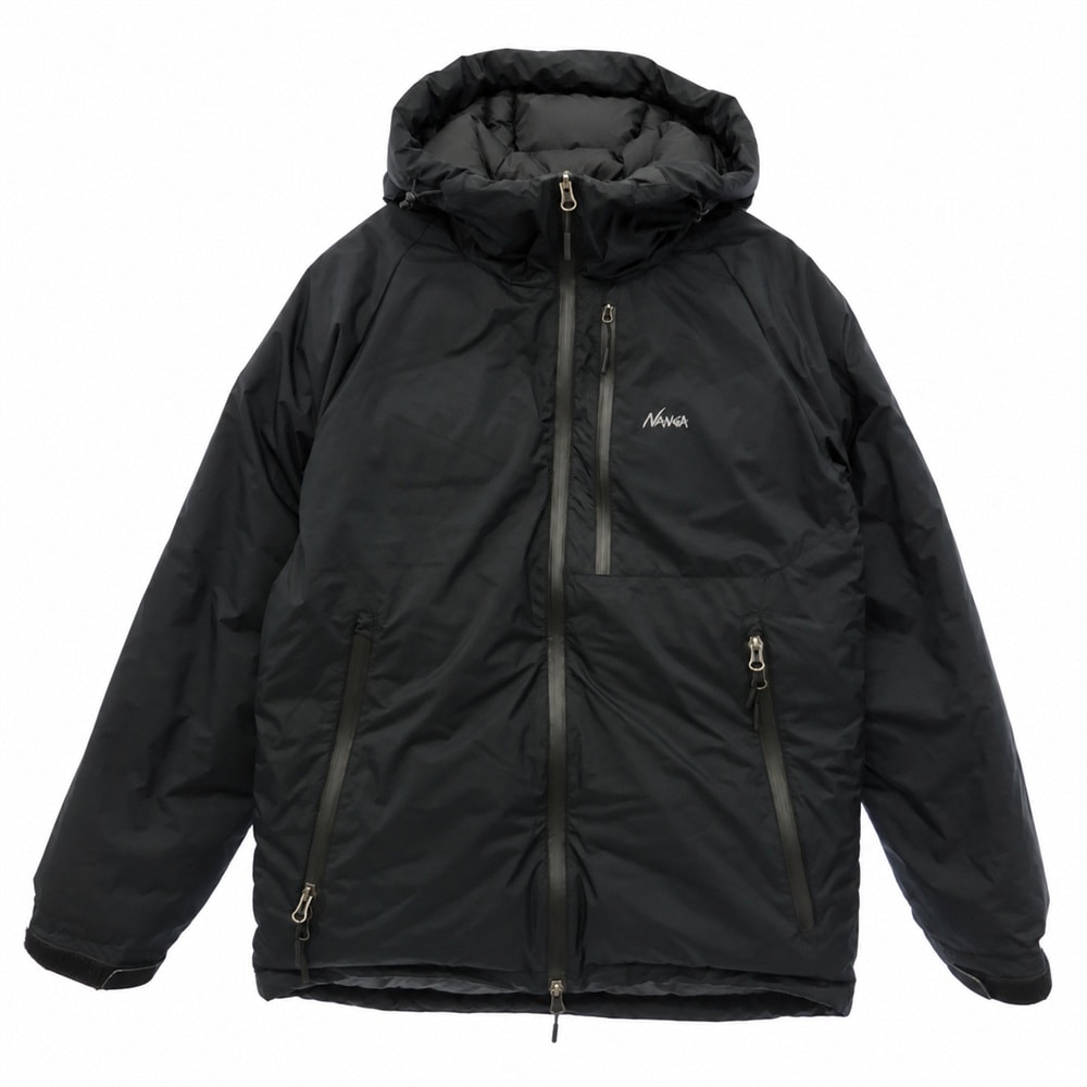 NANGA ナンガ AURORA TEX DOWN JACKET オーロラテックス ダウン ジャケット ブラック系 S【中古】