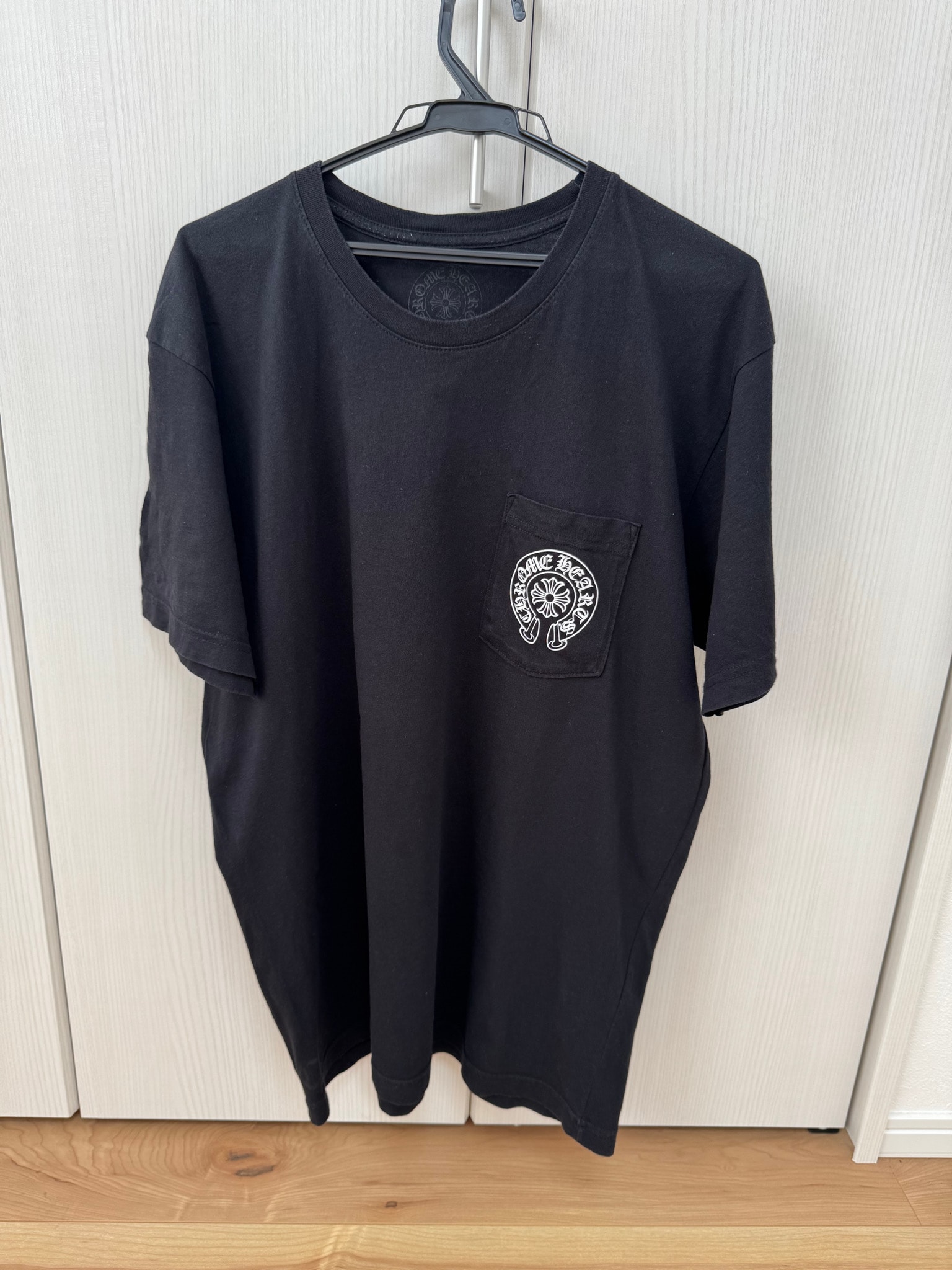 Chrome Hearts Horse Shoe Logo Pocket T-Shirt "Black"
