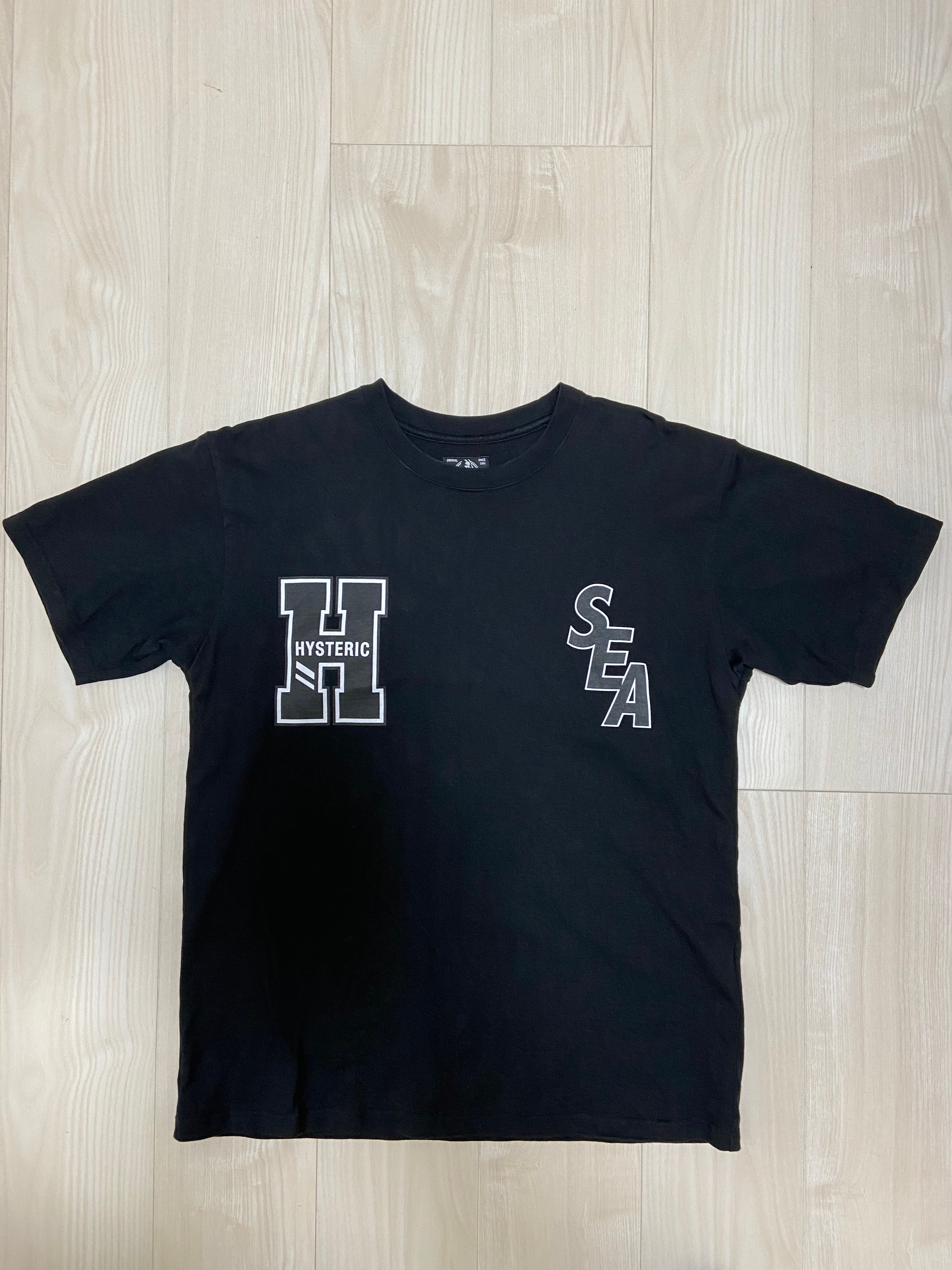 WIND AND SEA x HYSTERIC GLAMOUR T-shirt "Black"