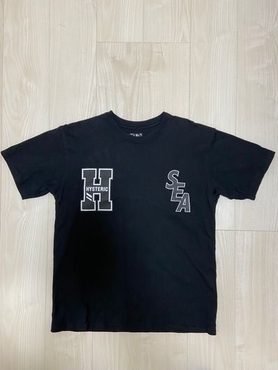 WIND AND SEA x HYSTERIC GLAMOUR T-shirt "Black"