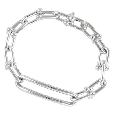 TIFFANY&Co. ティファニー ハードウェア リンク ブレスレット シルバー【中古】