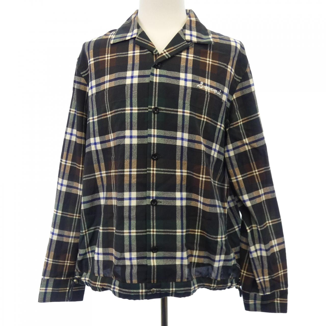 サカイ SACAI PLAID PRINT SHIRT 25-03726M シャツ