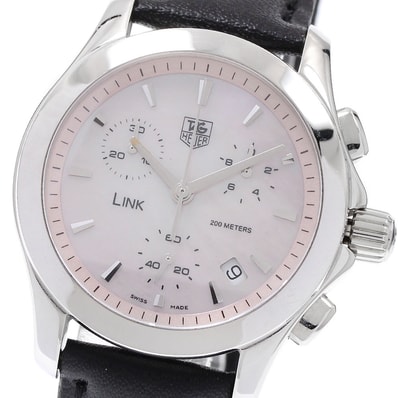 タグホイヤー リンク クロノグラフ CJF1311 レディース 【中古】