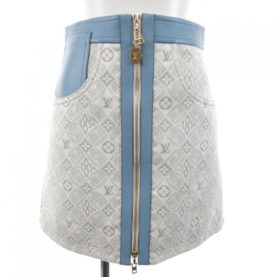 ルイヴィトン LOUIS VUITTON SINCE1854 コントラストトリム FMSK68J77 スカート
