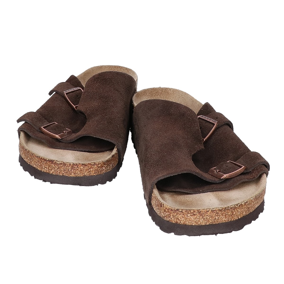 ビルケンシュトック 1001498 Zurich Suede Soft Footbed スエード サンダル UK7