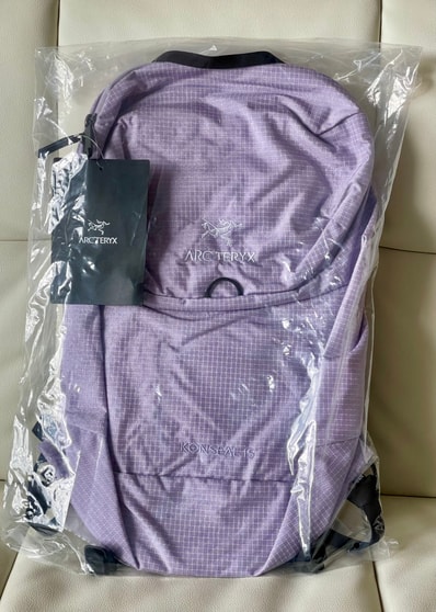 【新品】ARC'TERYX Konseal 15 Backpack アークテリクス コンシール 15 バックパック Mallow パープル X000009832 国内正規品 完売 レア 希少 26SS