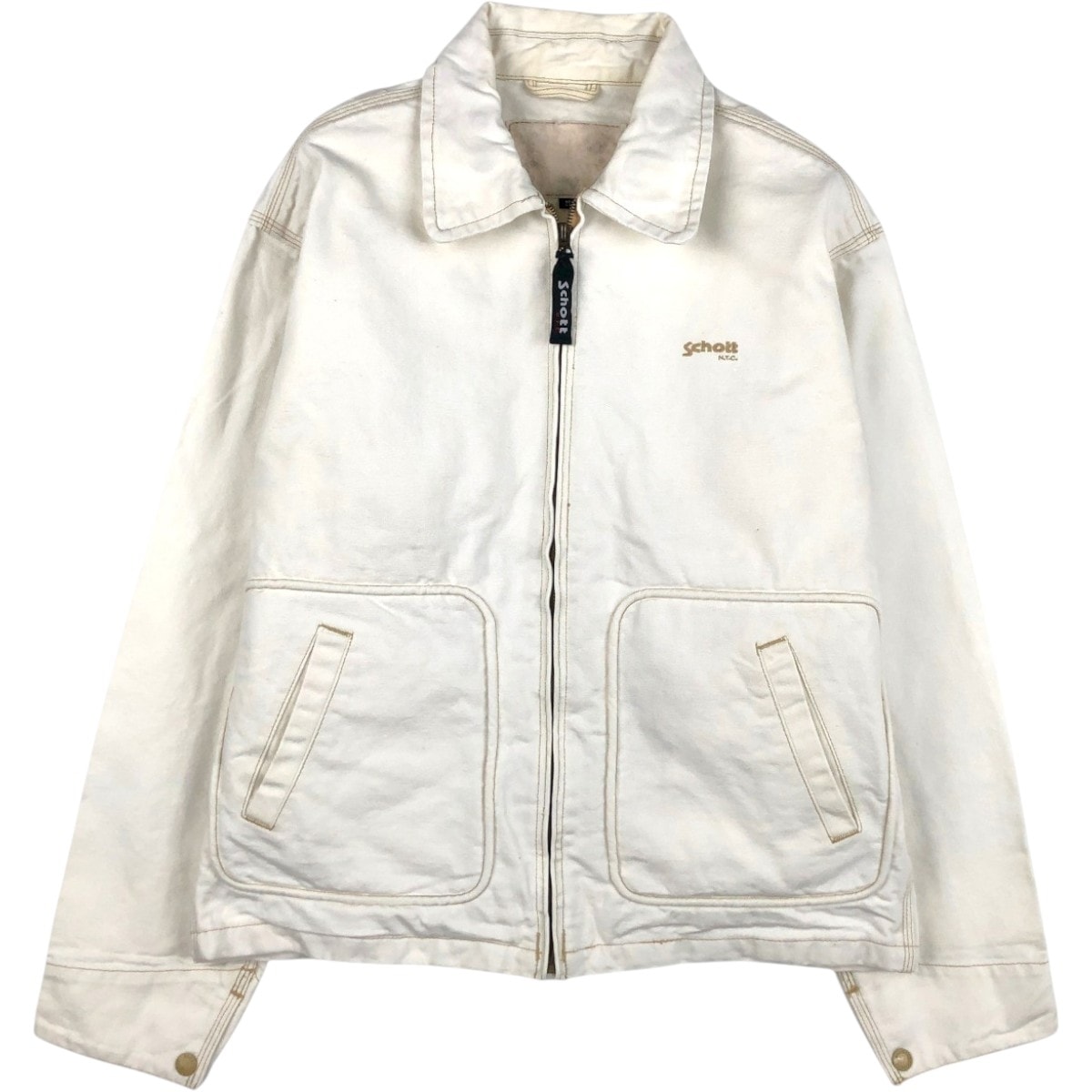 古着 ショット SCHOTT ダックワークジャケット メンズM相当/eaa675798