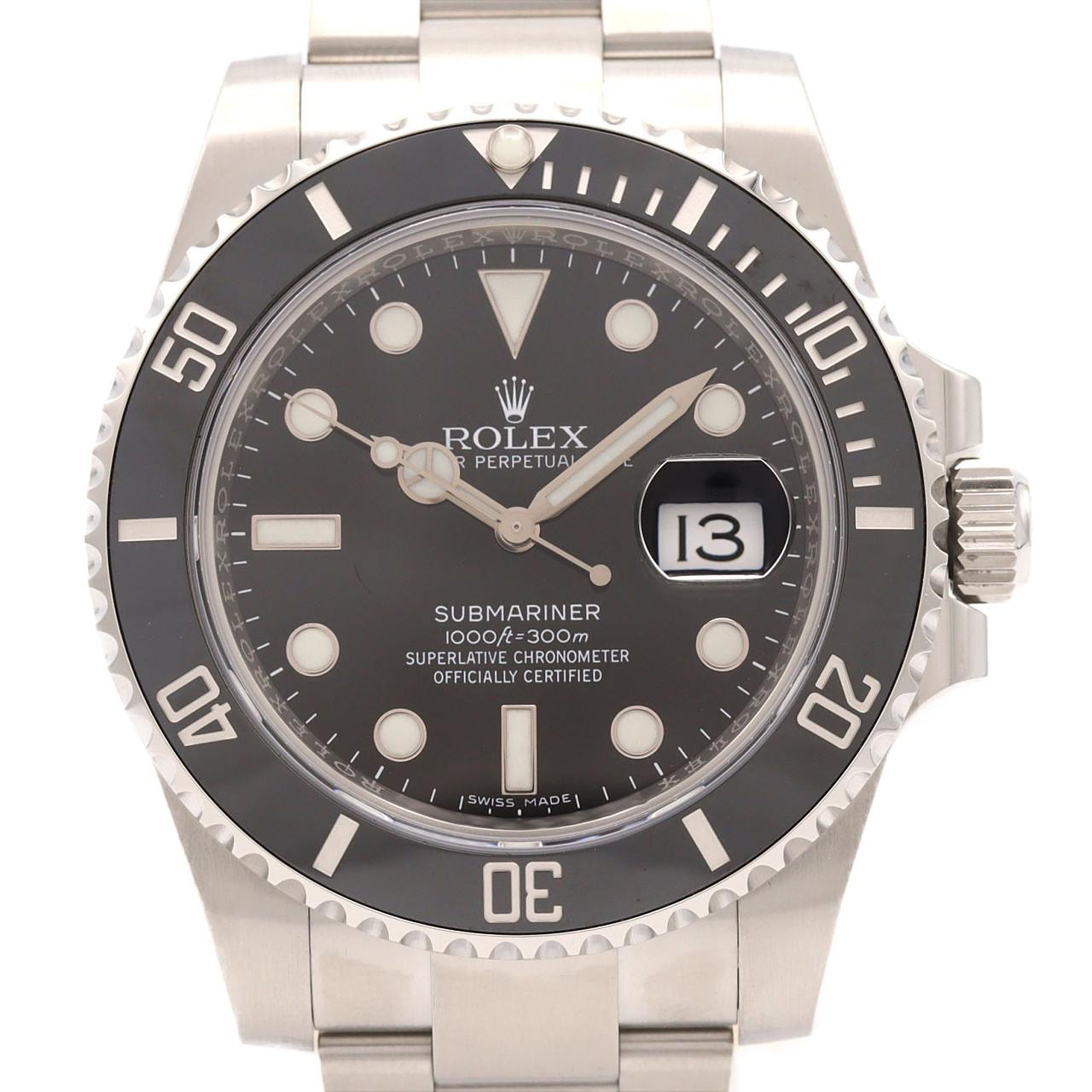 ROLEX Submariner Date "Black/Stainless Steel" 116610LN