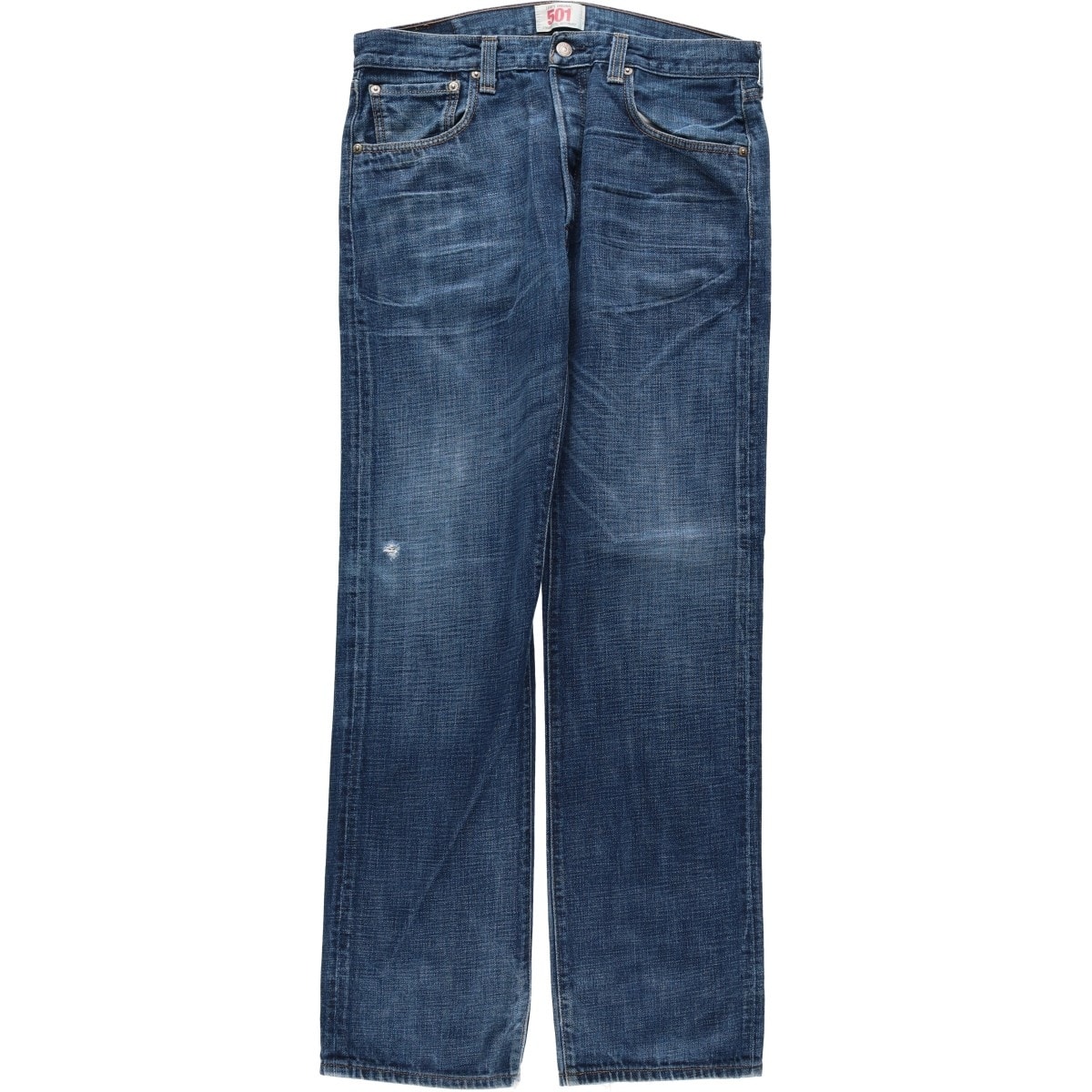 古着 リーバイス Levi's 501 STRAIGHT LEG BUTTON-FLY ストレートデニムパンツ メンズw35相当/eaa622437
