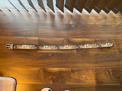 Supreme Last Supper Leather Belt "Multi"