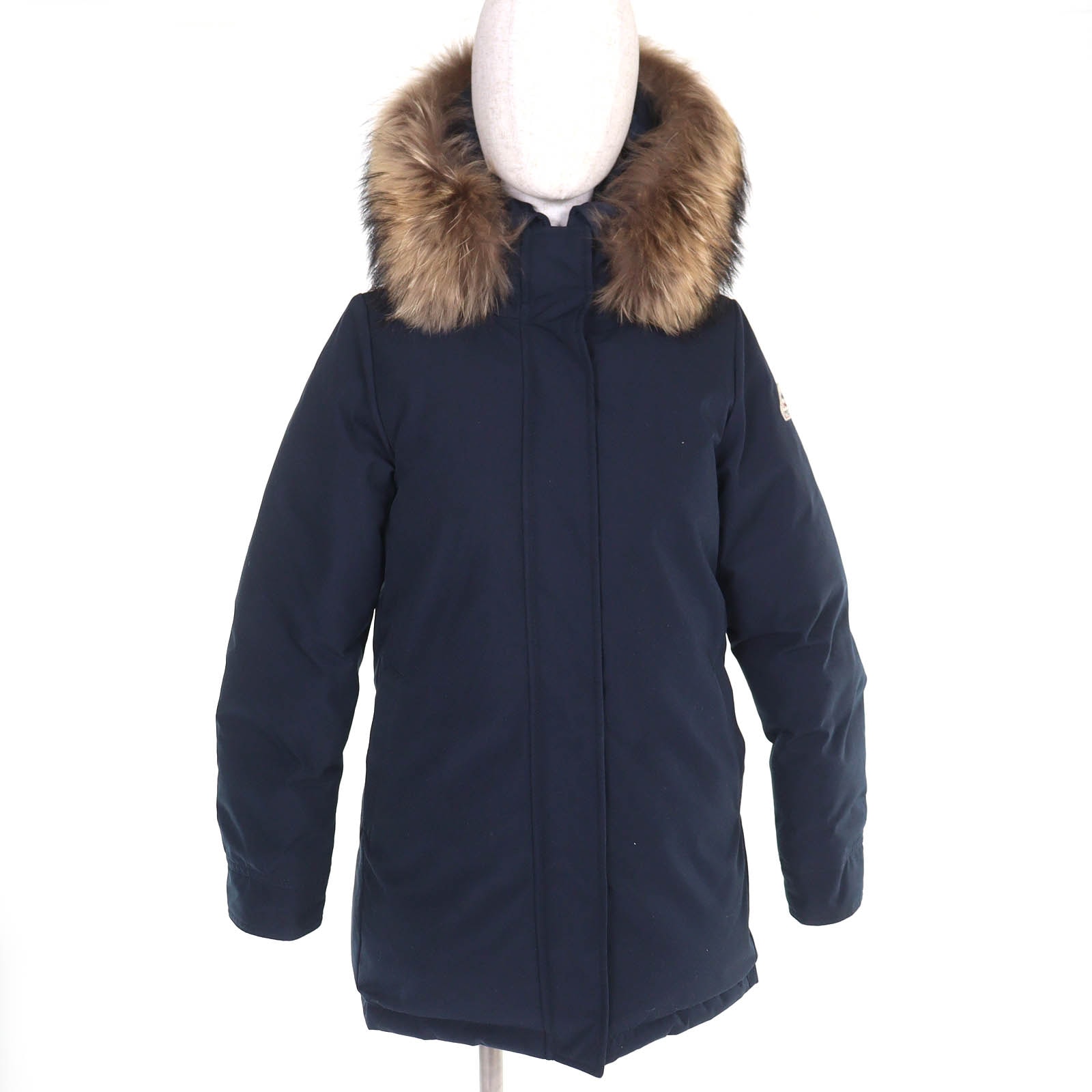 美品 ピレネックス ダウンジャケット BORDEAUX FUR ボルドー 38